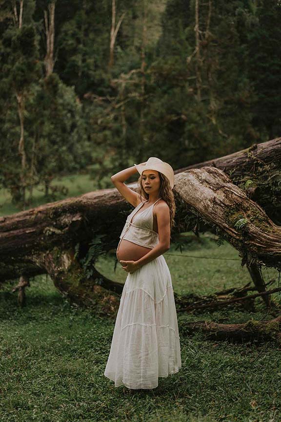 maternity photo in Bali