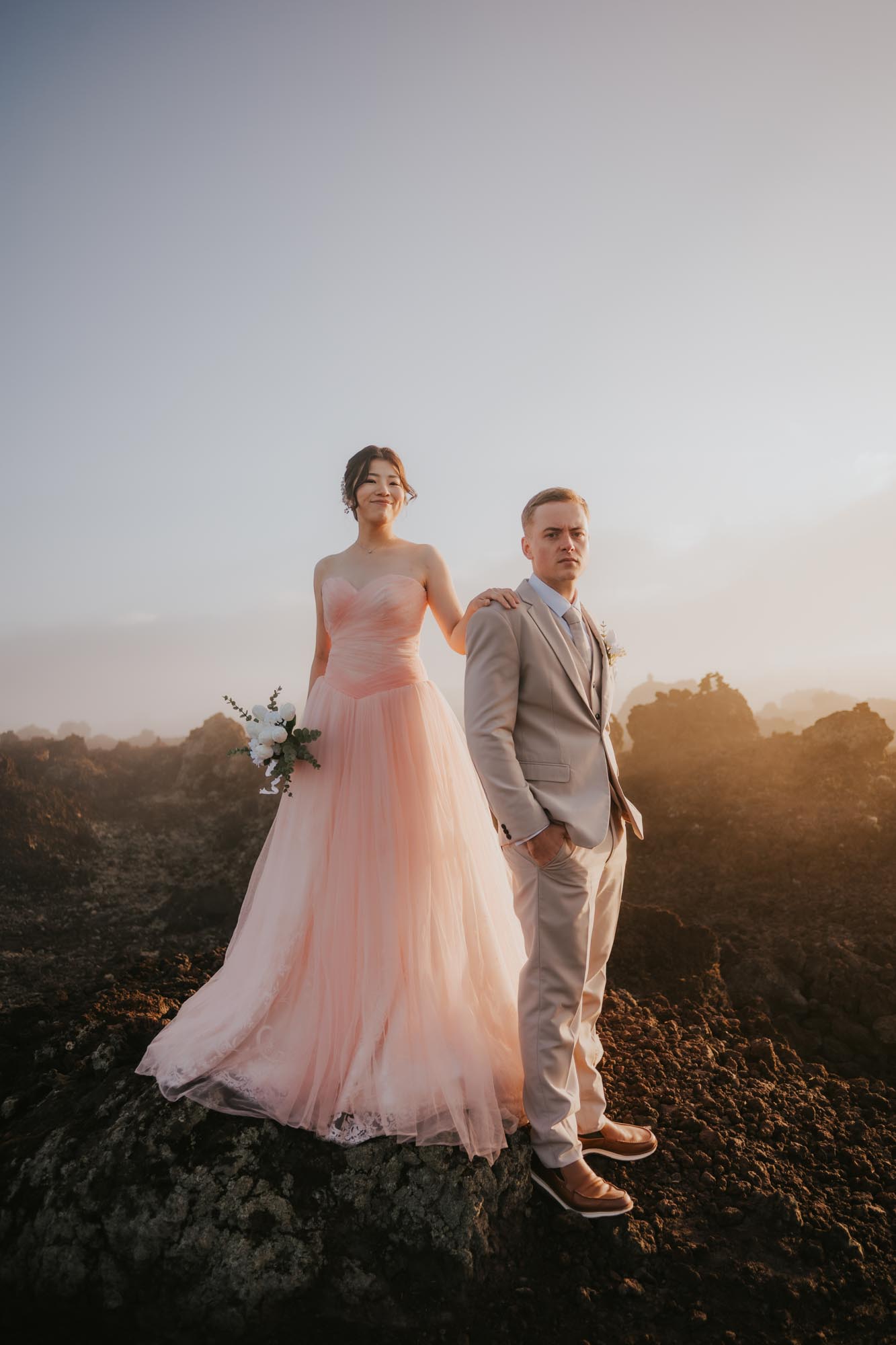 couple pre-wedding at Black Lava Kintamani
