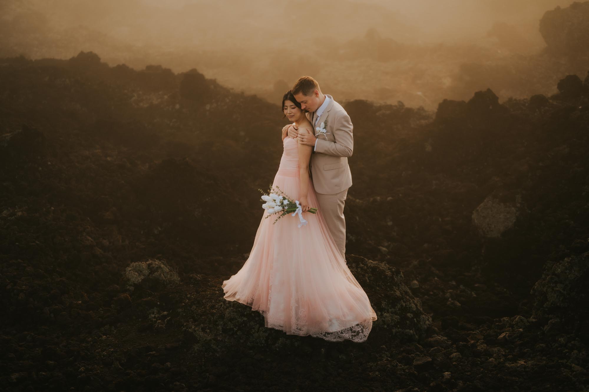 couple pre-wedding at Black Lava Kintamani
