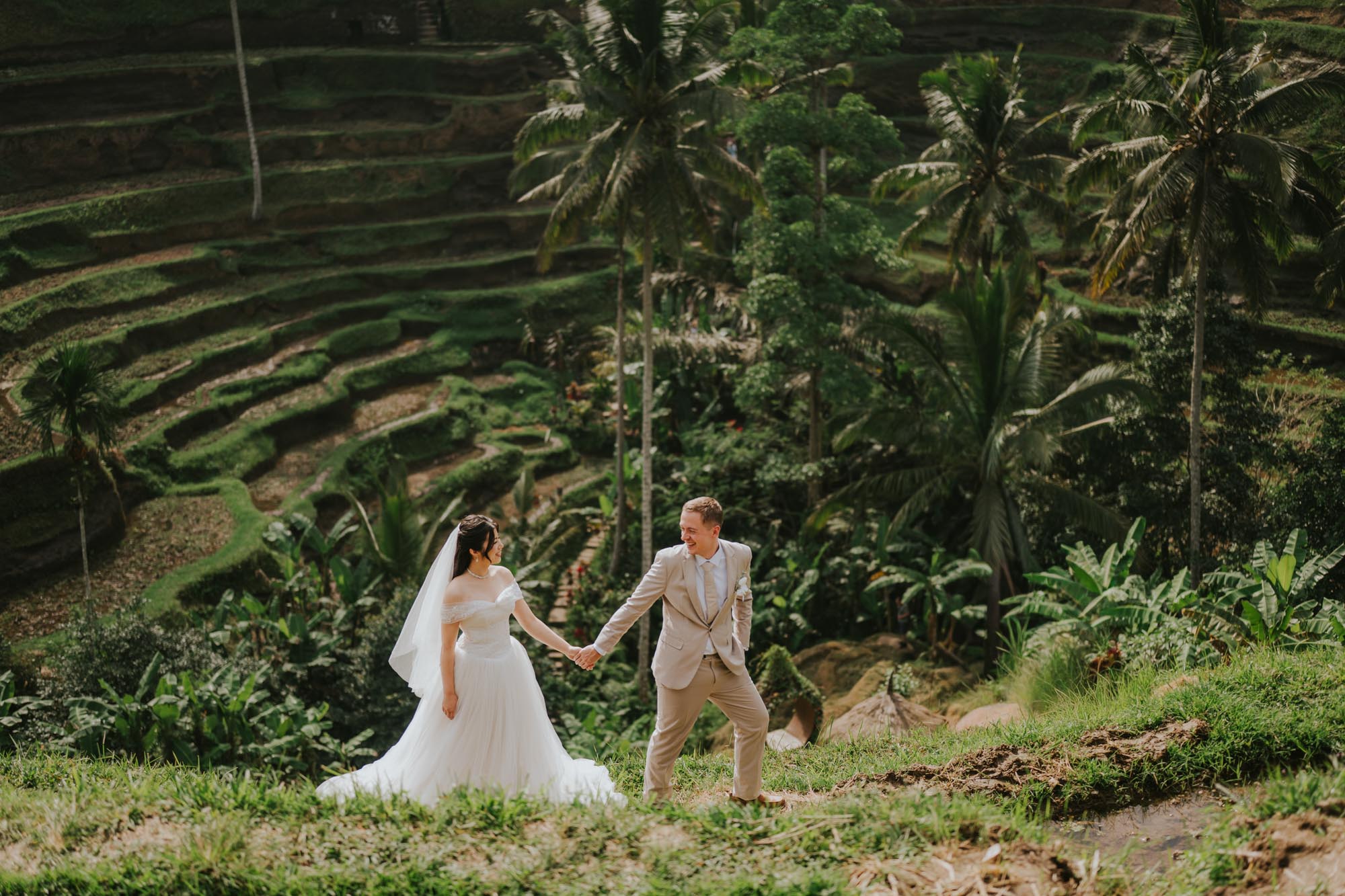Rice terrace pre-wedding photography