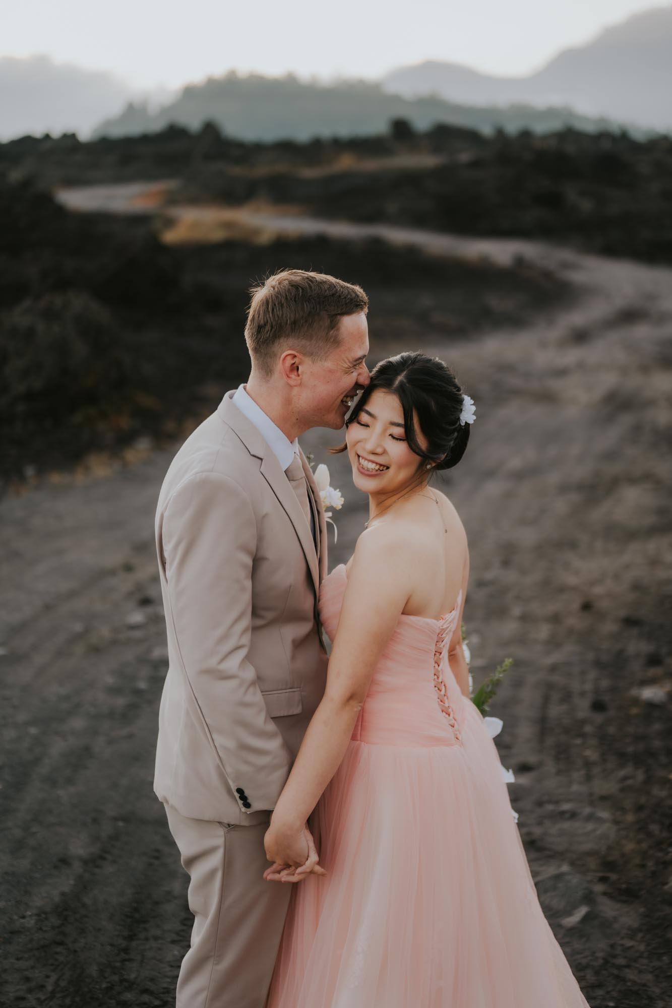 couple pre-wedding at Black Lava Kintamani
