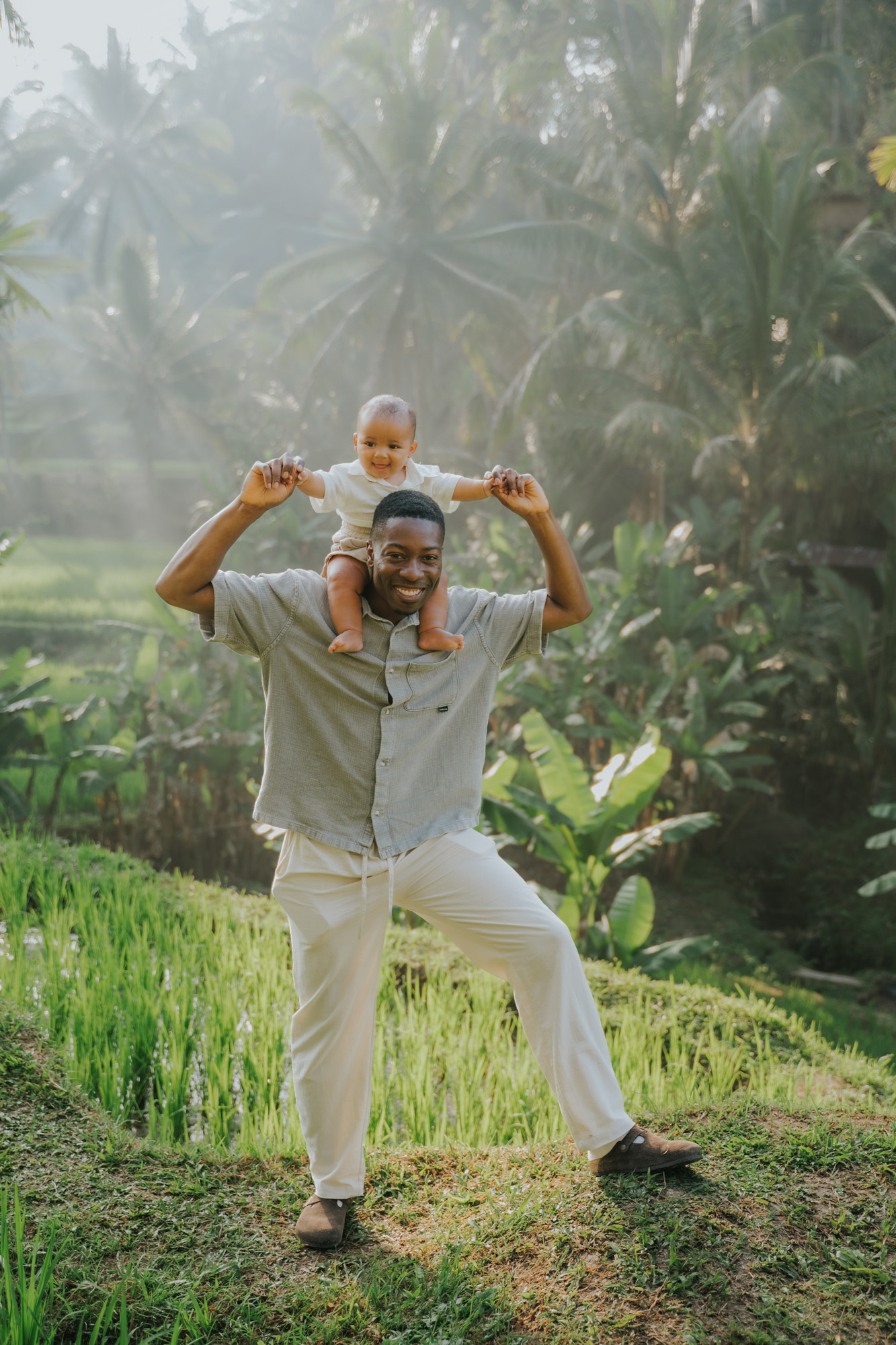 Ubud Bali family photo