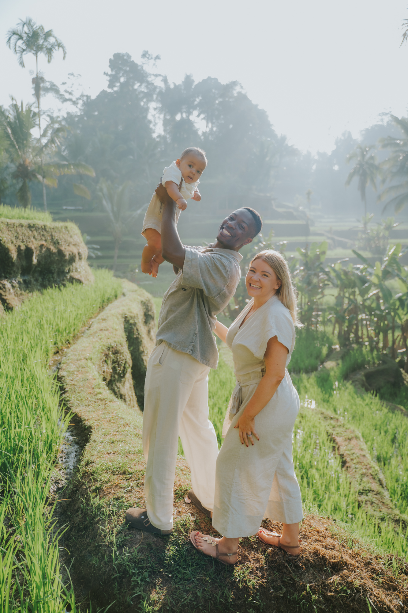 rice terrace family photo